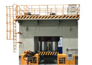 China Making Equal Straight Tee Forming Machine For Carbon Steel factory