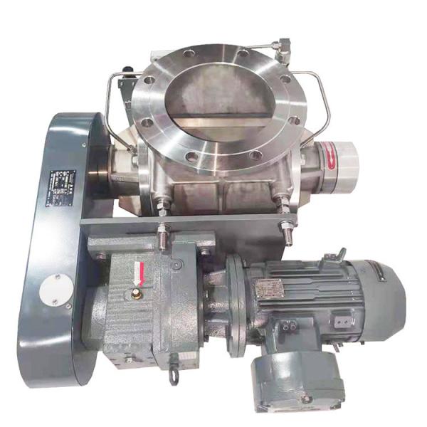 Customized Electric Butterfly Rotary Feeder Valve Airlock Actuator For Dust