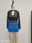 Girls Dancewear Black And Blue Color Stock Supply Type