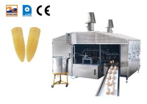 China Biscuit Ice Cream Cone Wafer Making Machine Commercial 0.75kw factory