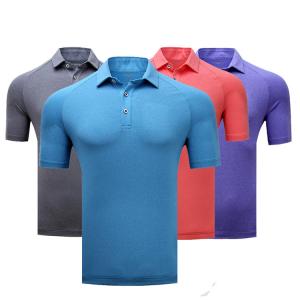 China Golf Custom Work Polo Shirts Anti Shrink Casual Oem Odm Design Eco Friendly factory