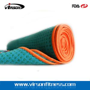 China Contrast color yoga towel,non-slip Yoga Towel,microfiber yoga towel factory