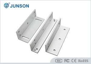 China Alluminum Security Door Lock Bracket / Z Bracket For Magnetic Lock factory
