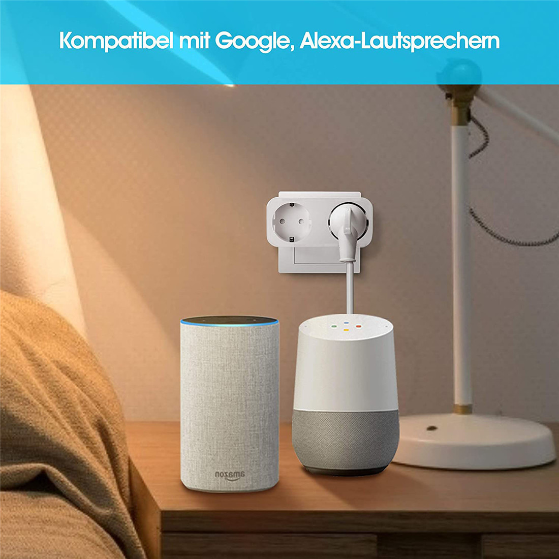 Zigbee EU Dual Smart Socket