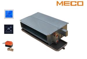 China 200CFM 4 Pipe Ceiling Concealed Fan Coil Unit Low Noise Built - In Pump And Filter factory