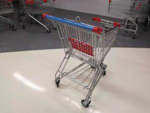 China Heavy Duty Shopping Cart 300kg Load Capacity Ganvalnized Surface Treatment factory