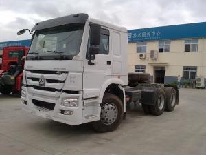 China Durable Howo Tractor Head Truck , 40 Tons 10 Wheel 371hp Prime Mover Truck factory