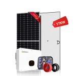 Mounting On Grid Solar Power System Mono Crystalline 17KW 20KW 22KW