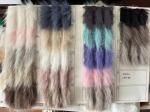 Luxury Faux Fur Static-free OEKO-TEX 100 Standard Quality 50/75D Spun yarn hand