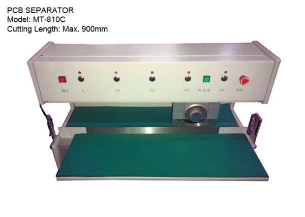 China Adjustable Speed PCB Separator 900mm Max Cutting Length factory