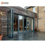 Heat Insulation Aluminium Hinged Doors Outward Casement Double Action Swinging