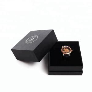 China Elegant cardboard paper luxury watch box for watch packing factory