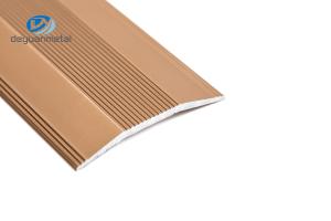China Anodized Aluminium Floor Edge Trim , 160Mpa Floor Threshold Strip Aluminium factory
