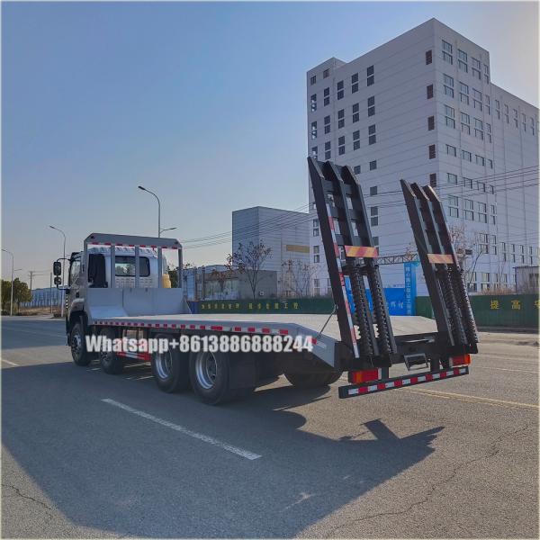 FOTON 8x4 30 Tons Flat Bed Truck Low Flatbed Transport Vehicle 12 Speed Gearbox