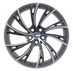 19x8.5 PCD 5x112 1 Piece Forged Wheels Black 6061 T6 Aluminum