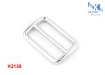 40mm Inner Size Metal Slide Buckle Square Ring Nickle Color For Handbag