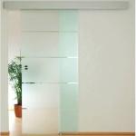 12mm Tempered Glass Door , Stainless Steel Clear Safety Glass