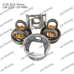 China Piston 3126 322C Combustion Chamber 74mm 238-2726 133-4983 Suitable For Caterpillar Diesel Engine Parts factory