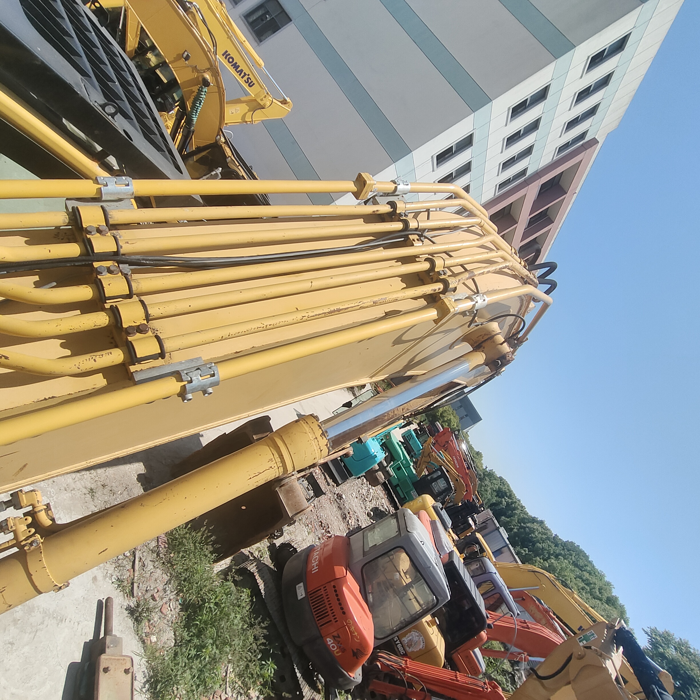 Original Japan Used Komatsu PC400 PC450 Excavator with Operating Weight 41.4 Ton