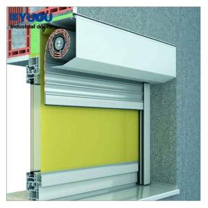 China Hurricane Rated Modern Roller Shutter Windows Aluminum Alloy 3m Height Customized Color factory