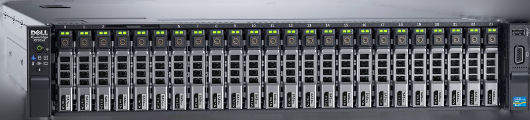 Scalable NVMe PCIe SSDs PowerEdge R730XD U Rack Server