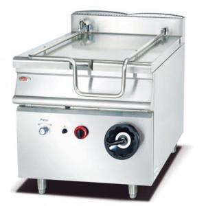 China 80 Liters Gas Tilting Braising Pan Pulse Ignition factory
