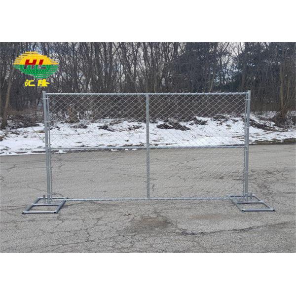 China Pvc Coated Temporary Chain Link Fence For Basketball factory