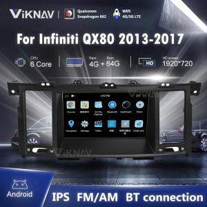 China 8 Inch 8 Core touch screen Head Unit For 2013-2017 Infiniti QX80 Navigation GPS Multimedia DVD Player Wireless Carplay factory