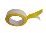 Yellow 2 Inches 30Y Double Sided Carpet Tape For Rugs , Mats , Pads , Runners