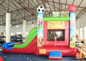 China 0.55mm PVC Trapaulins Animals Sports Inflatable Bouncer Combo With 3 Years Warranty factory