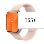 Apk T55+ Square Shape Smartwatch Android App Iphone Charging Bands