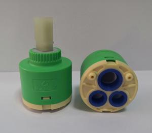 China Hot And Cold Water Faucet Ceramic Cartridge 40mm With SS Mesh factory