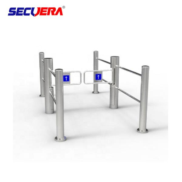 Fingerprint and Slim Swing Turnstile Opener for office building turnstile