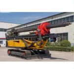 110kw 15m Crawler Lock Rod Water Well Rotary Drilling Rig For Construction