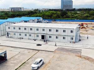 China Transportable Workers Accommodation Container Van House Construction factory