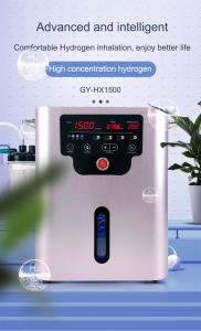 China Relieve Stress H2 O2 Inhaler Hydrogen Production Machine High Flow Rate factory