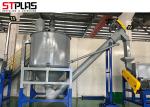 CE Pet Bottles Recycling Plant Plastic Flakes Washing Tank With SUS304 Material