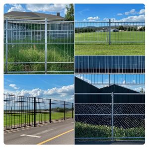 Galvanized Metal Wall Fence Rust Resistant for Home Garden