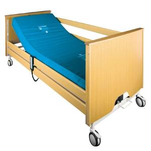China Individual Brake Electronic Nursing Bed , Anti - Pinch Medicare Hospital Bed Nursing Care Bed factory