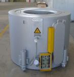 900KG Silver Aluminum Crucible Furnace
