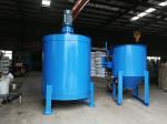 Mobile Grout Mixer Machine SM150-200 136r/ Min Mixing Drum For Cement Mortar
