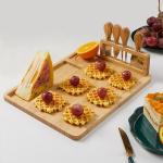 Chopping Blocks Cheese Board Set With Stainless Steel Knife Set Cheese Serving