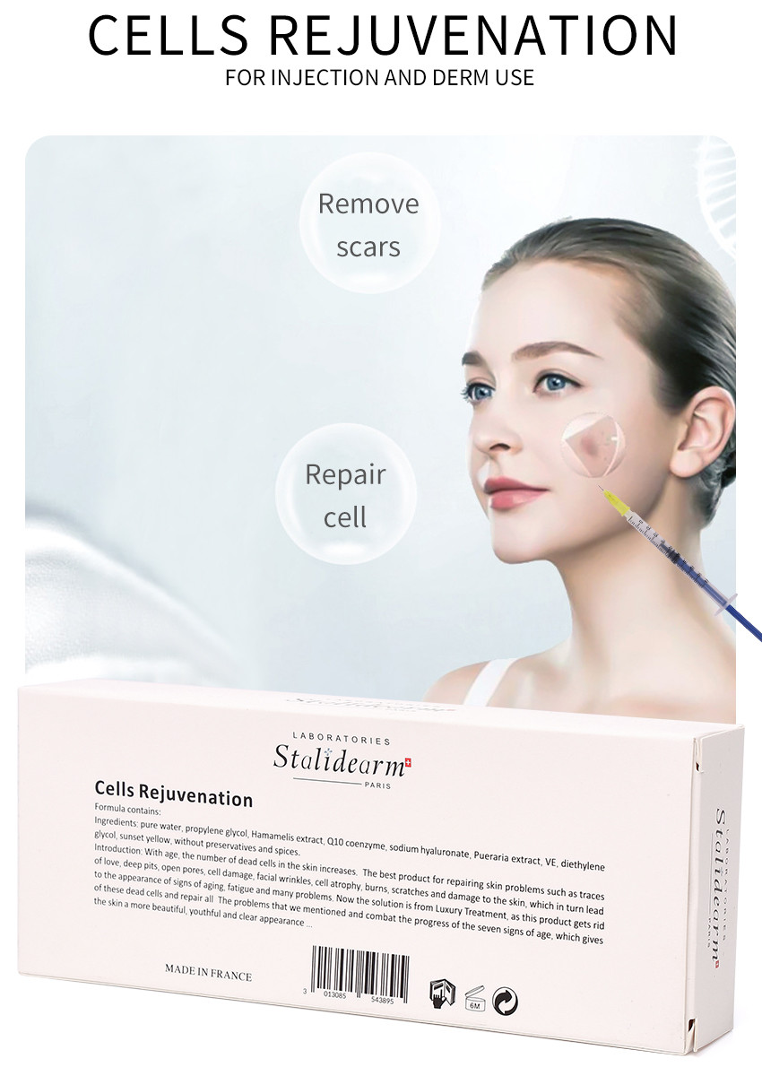 Cells Rejuvenation Serum Anti-Aging essence injection use serum set 5pcs/set Supports Skin Hydration & Firmness