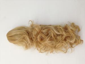 China 24 Inches Synthetic Hair Pieces Pink Claw Clip Ponytail Hairpieces factory