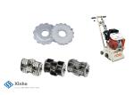 Round Cylinder Carbide Steel Scarifier Cutters Milling With 46-55 HRC Hardness