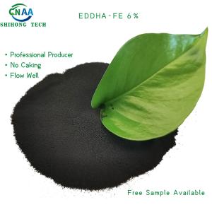 China EDDHA FE 6% Chelated Iron Fertilizer For Agriculture Microelement Iron Supplement factory
