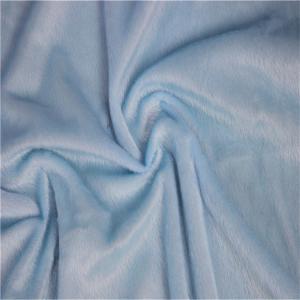 China velboa fabric printed dying warp velboa velvet short pile plush cushion fabric factory