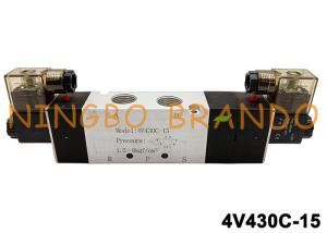 China 4V430C-15 1/2'' Airtac Type Pneumatic Valve Close Center 220V AC factory