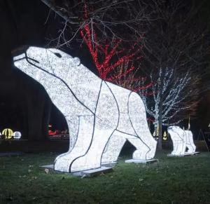 China Lighting Polar Bear Christmas Decoration factory