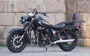 China 150cc Harley Chopper Motorcycle With Lifang Engine / Large Fuel Oil Tank factory
